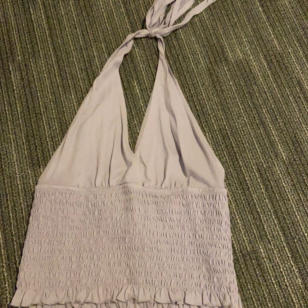 Purple American eagle tank top